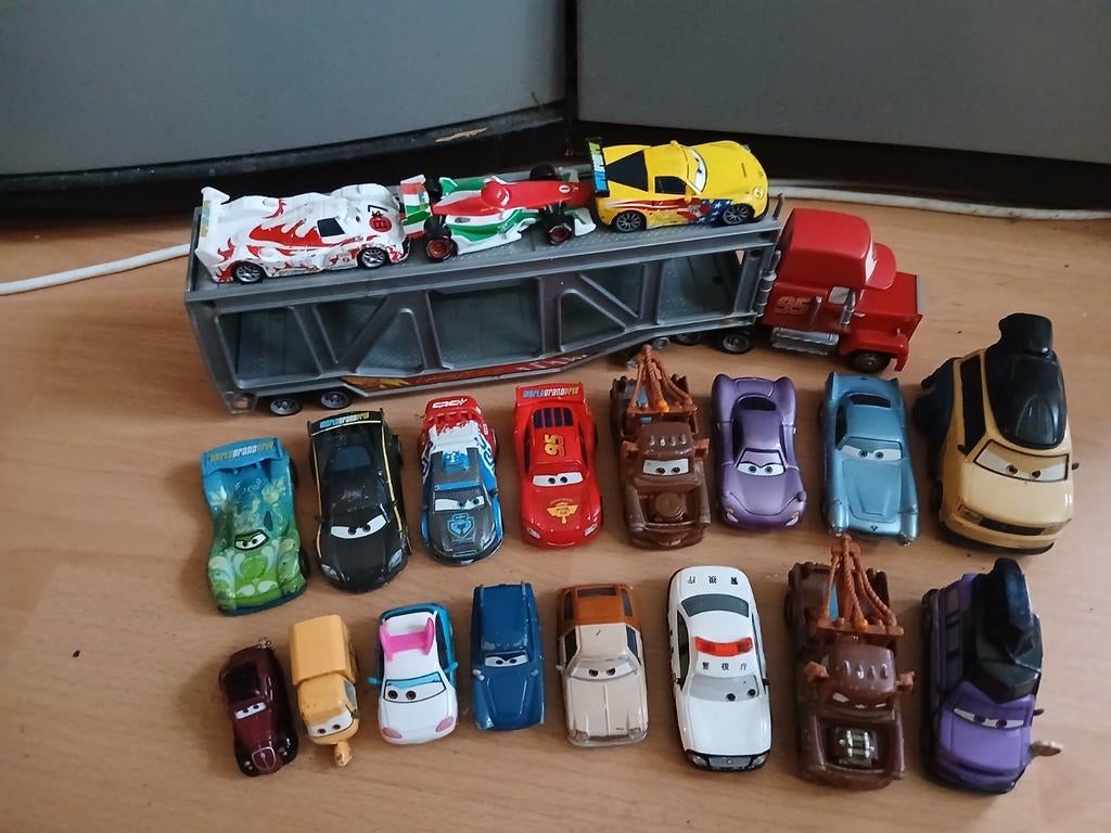 Disney Cars speelsetje, Ophalen of Verzenden, Gebruikt
