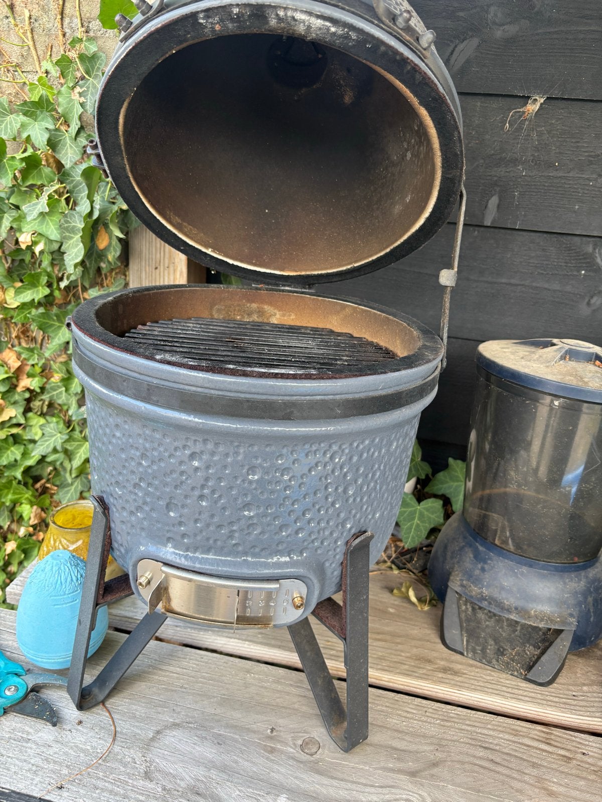 Compacte BBQ grill, 27 cm, slechts 1 keer gebruikt, Ophalen, Zo goed als nieuw