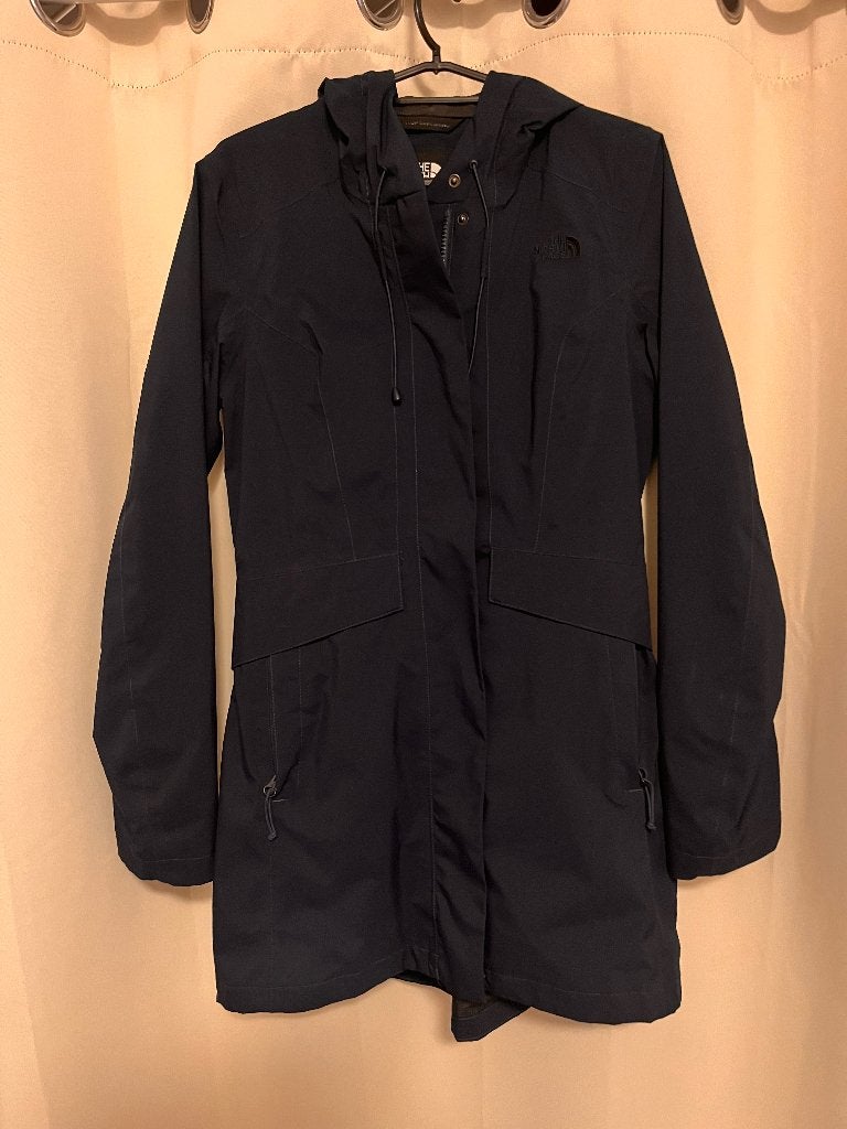 The North Face Dames regenjas, Ophalen, Blauw, Zo goed als nieuw, The North Face