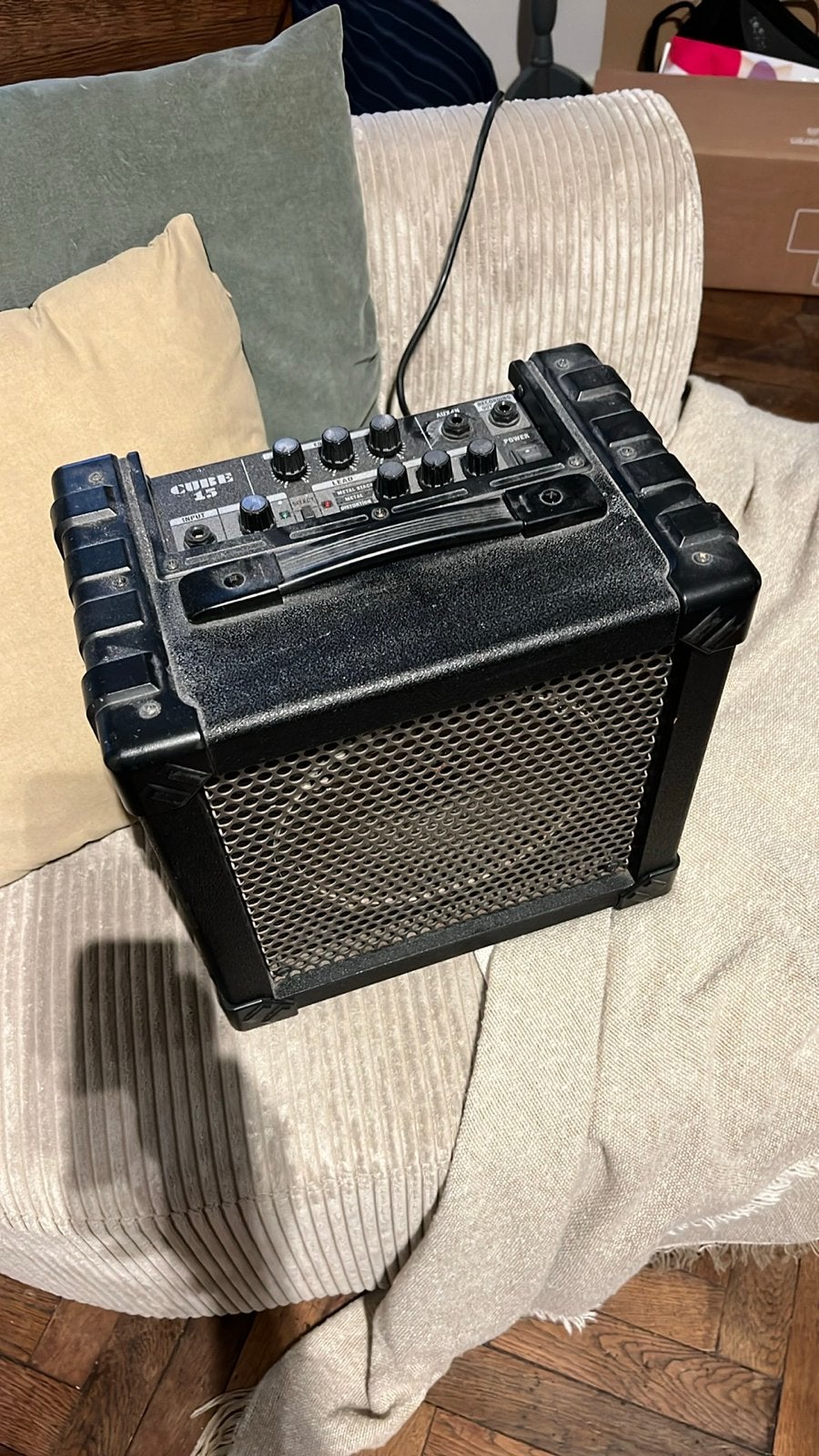 Roland Cube 15 gitaarversterker, Ophalen, Gebruikt, Gitaar, Minder dan 50 watt