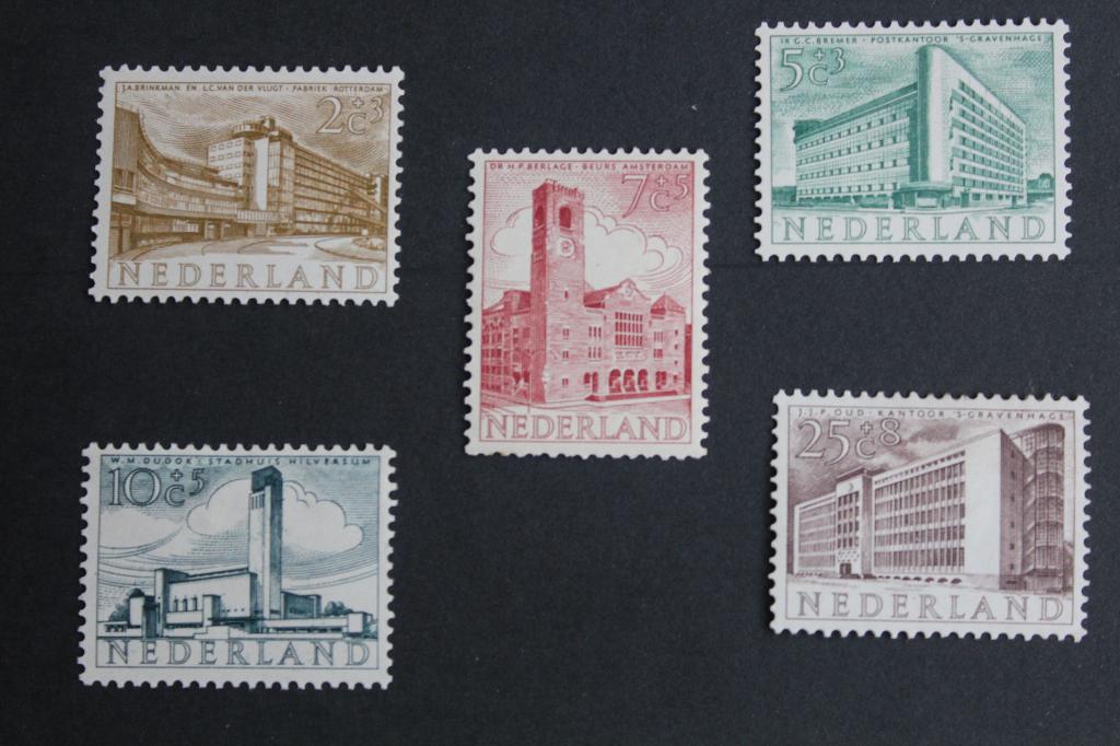 655-659 Zomerzegels 1955 Postfris, Ophalen of Verzenden, Na 1940, Postfris