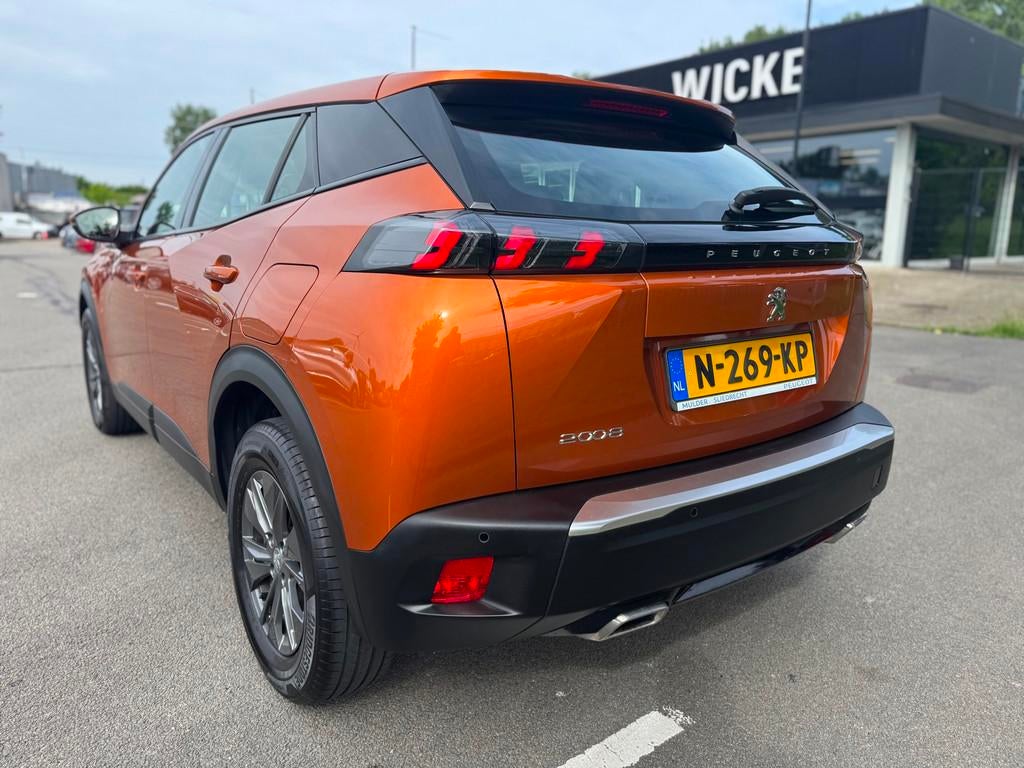 Peugeot 2008 1.2 PureTech Blue Active NAVI Led PDC CRUISE CO, Voorwielaandrijving, Stof, Gebruikt, Origineel Nederlands