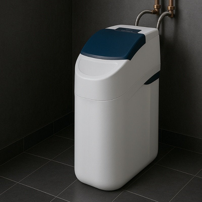 Remon Waterontharder te koop + zak 25 kg Regenit zout, Ophalen, Gebruikt, Waterontharder met zout