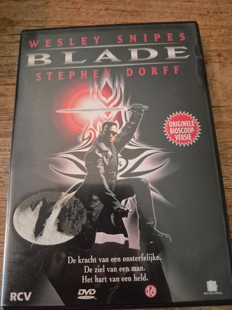 Blade DVD - Wesley Snipes - Originele Bioscoopversie, Cd's en Dvd's, Vanaf 16 jaar, Ophalen of Verzenden, Zo goed als nieuw, Actiethriller