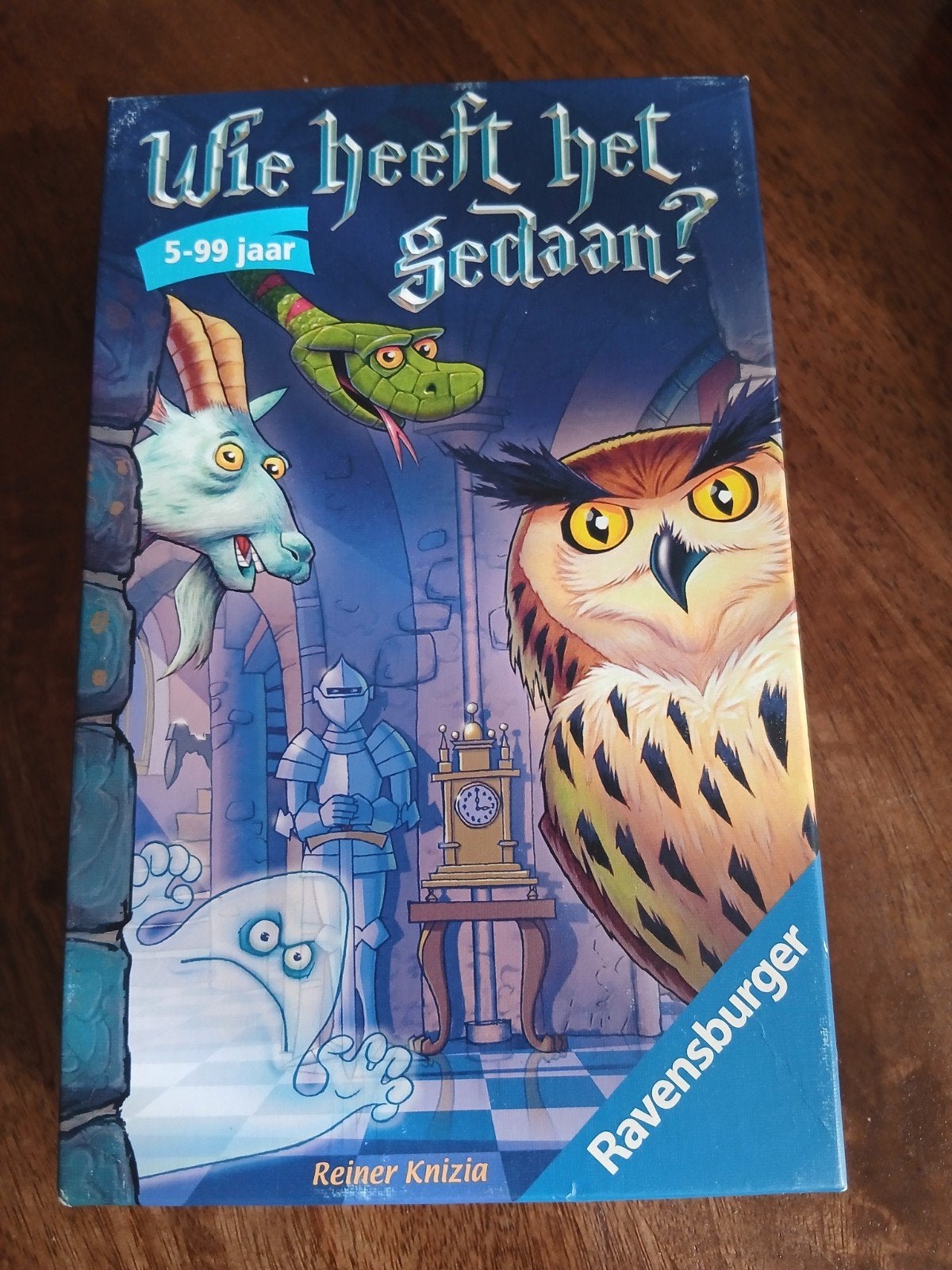 Wie heeft het gedaan, Ophalen