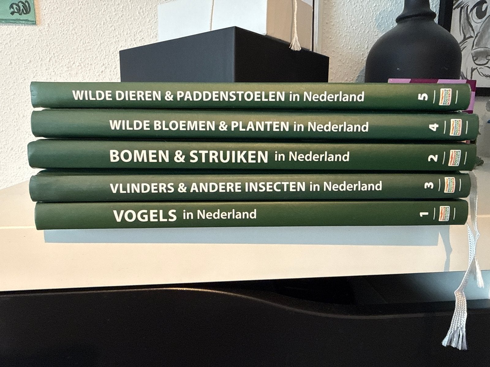 Serie Natuurboeken Nederland (5 delen), Ophalen of Verzenden, Zo goed als nieuw, Natuur algemeen