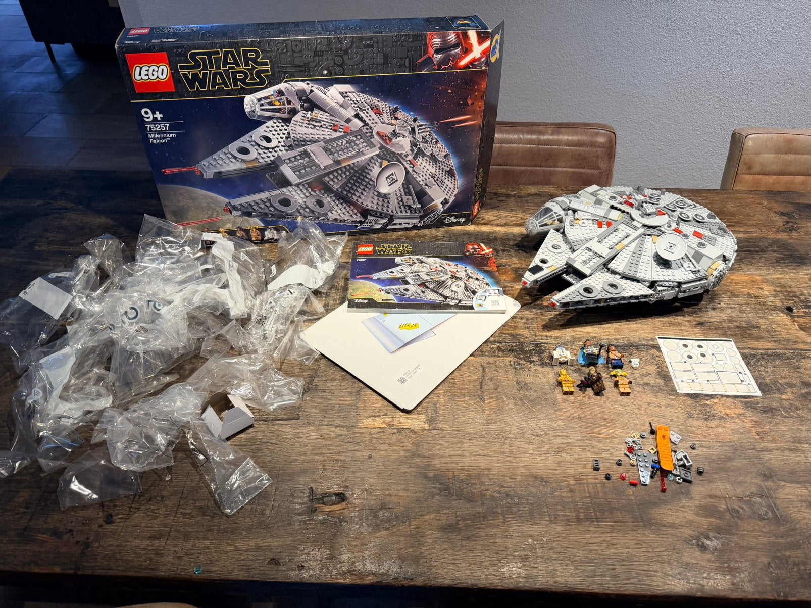 Lego 75257 - Star Wars: Millenium Falcon, Star Wars, Lego, Ophalen of Verzenden, Zo goed als nieuw