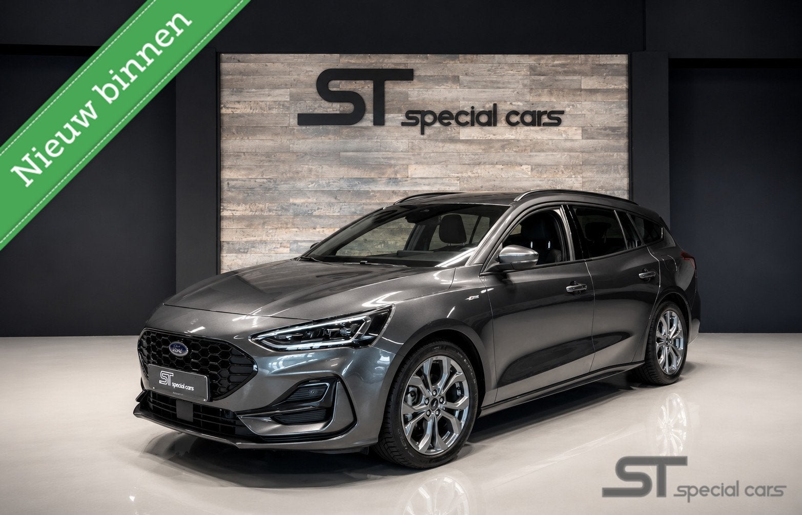 Ford Focus Wagon 1.0 EcoBoost ST Line|ACC|LED|Winter Pack, Auto's, Gebruikt, Met garantie (alle), 1283 kg, 3 cilinders