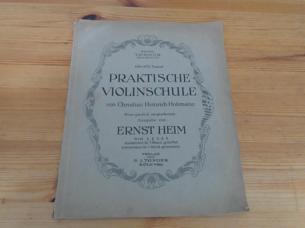 Ernst heim - praktische violinschule band 1, Muziek en Instrumenten, Bladmuziek, Gebruikt, Klassiek, Ophalen of Verzenden, Viool of Altviool