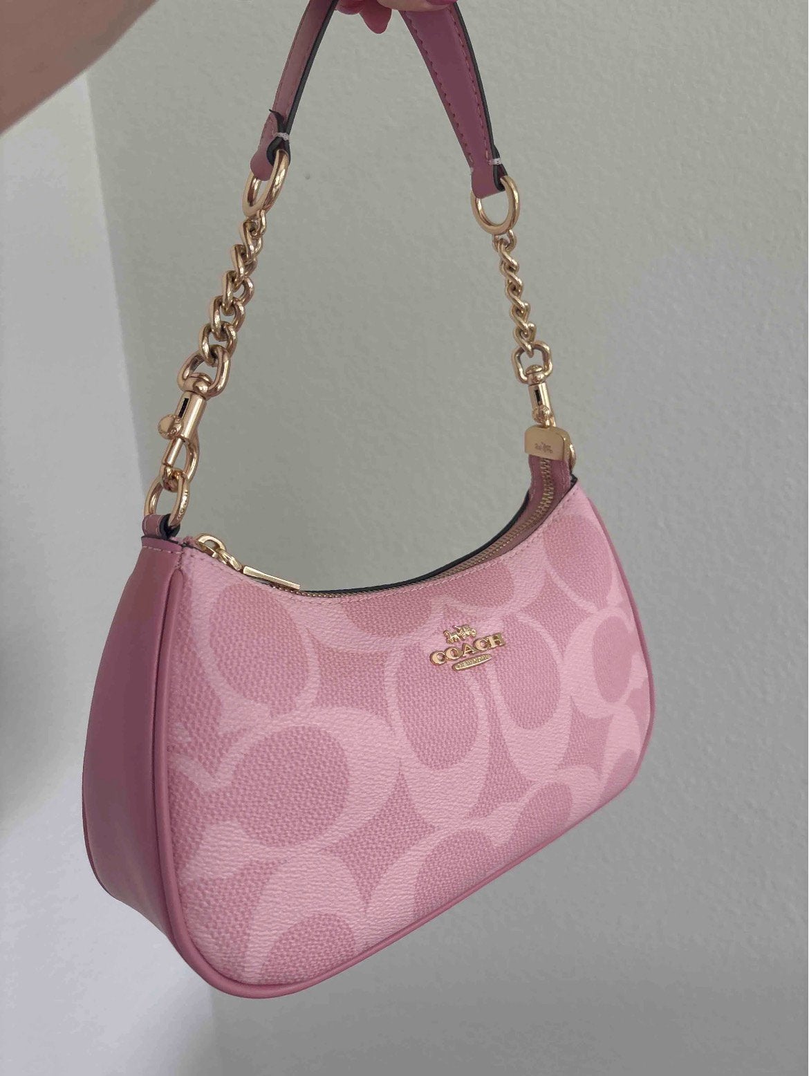 C0ach bag, Ophalen of Verzenden, Zo goed als nieuw, Roze, Handtas