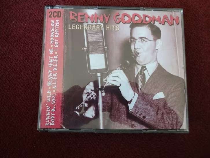 2 CD Benny Goodman – Legendary Hits, Boxset, Ophalen of Verzenden, Zo goed als nieuw, Jazz