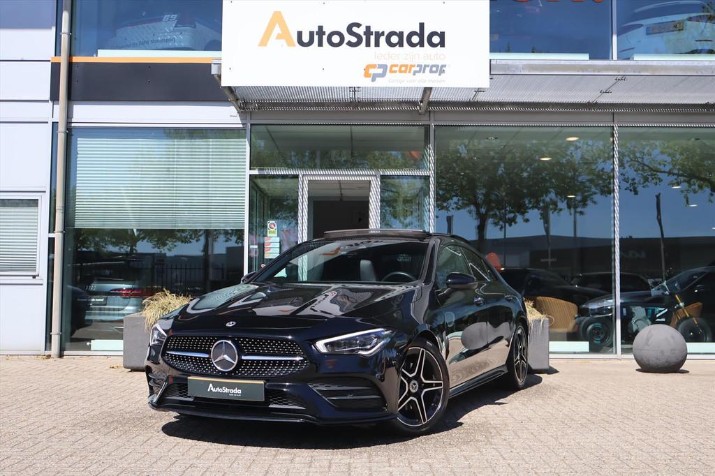 Mercedes CLA Coupé 180 AMG-Line 136pk | Sfeer | Night Pakke, CLA, Gebruikt, 4 cilinders, Met garantie (alle)