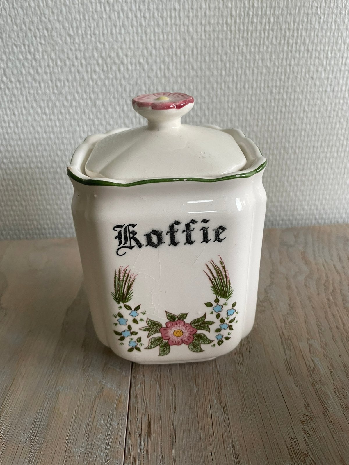 Keukenpot / suikerpot vintage, Ophalen of Verzenden, Zo goed als nieuw, Overige typen