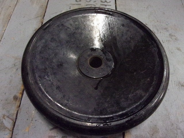 Handwiel bakeliet 205 mm x 56 mm vintage industrieël, Antiek en Kunst, Curiosa en Brocante, Ophalen of Verzenden