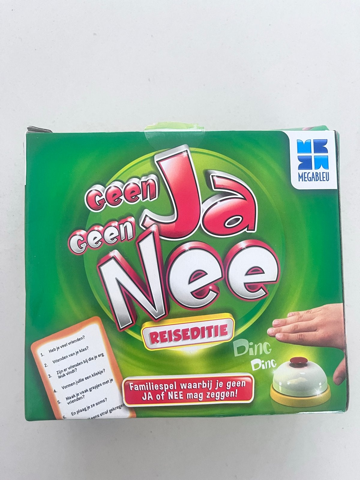 Geen Ja Geen Nee Reiseditie - Nieuw familiespel, Hobby en Vrije tijd, Gezelschapsspellen | Bordspellen, Nieuw, Drie of vier spelers