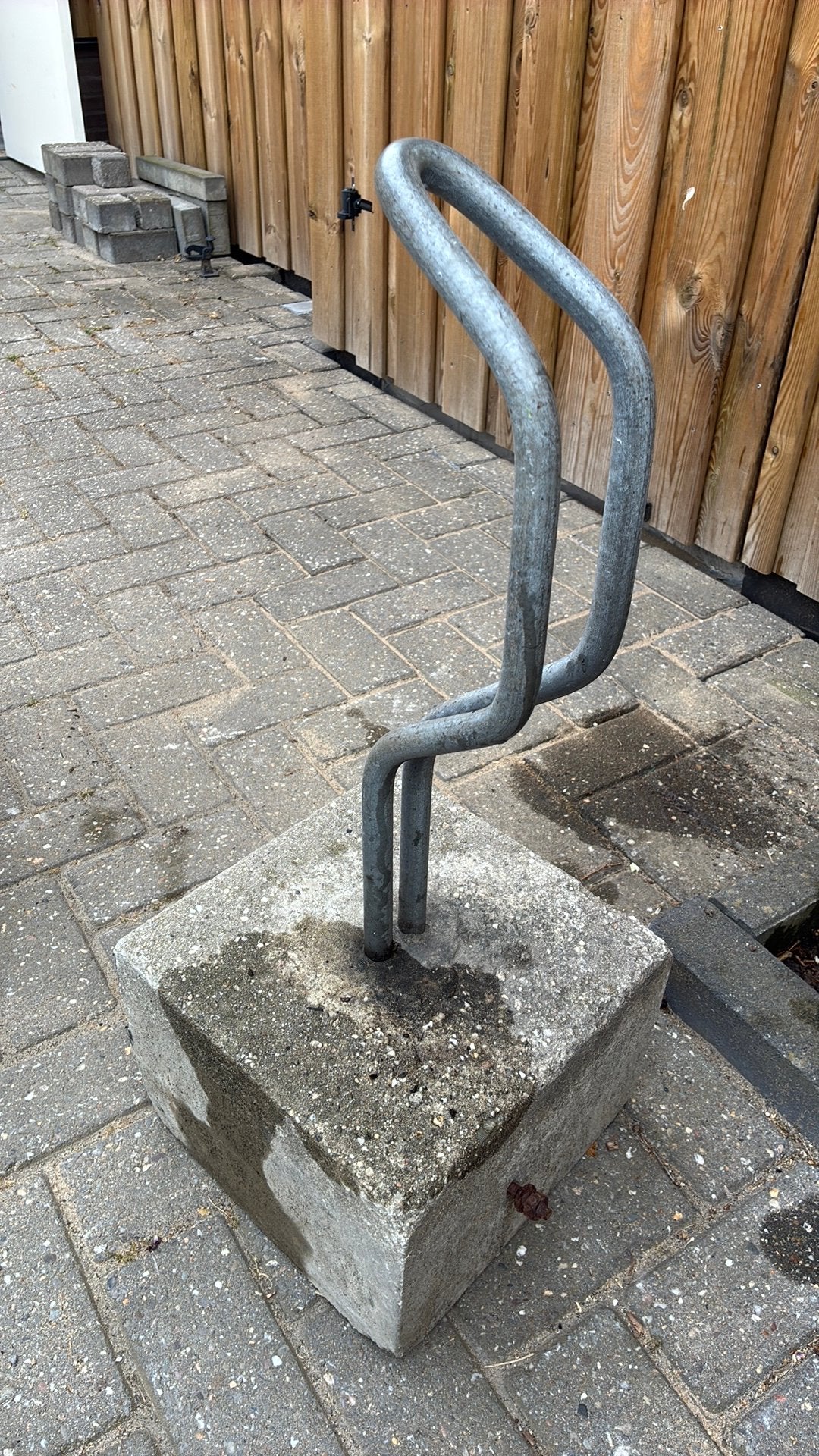 Fietsenrek, Ophalen, Gebruikt