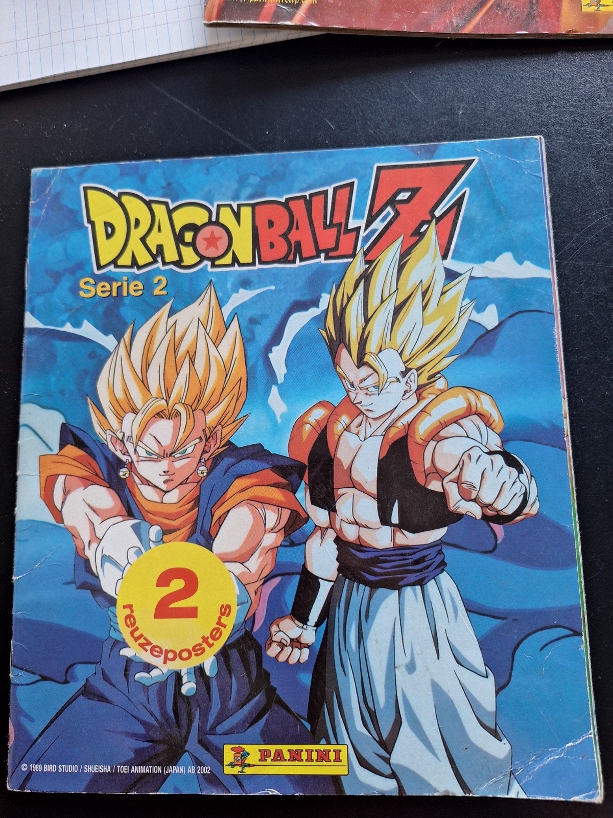 Dragon Ball Z Stickerboek Serie 2 Panini- 2002, Ophalen of Verzenden, Meerdere stickers