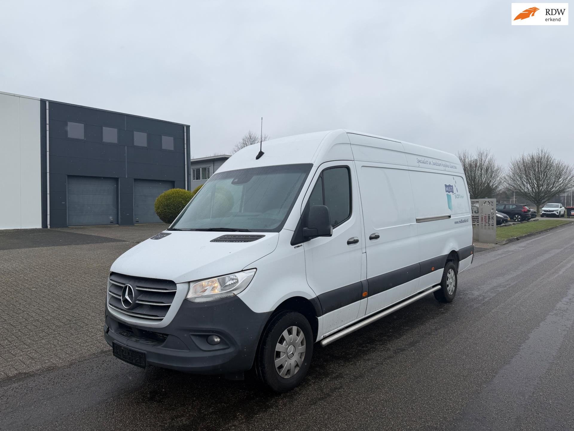 Mercedes-Benz Sprinter 316 2.2 CDI L3H3 DC EURO VI-D met lif, Gebruikt, 4 cilinders, Bedrijf, Diesel