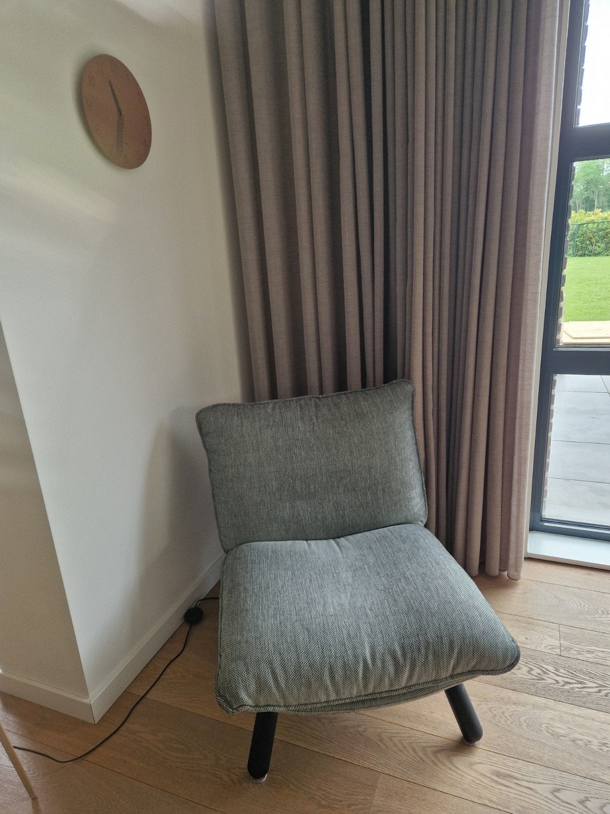 Zuiver Lounge Chair Lazy Sack - Lichtgrijs, Modern, Lounge, 75 tot 100 cm, Ophalen of Verzenden, Zo goed als nieuw