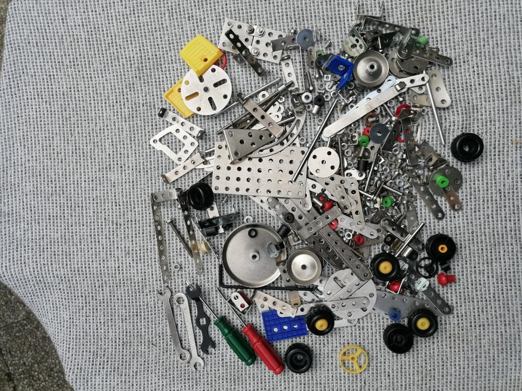 Meccano onderdelen en Meccano-documentatie, Antiek en Kunst, Antiek | Speelgoed, Ophalen of Verzenden