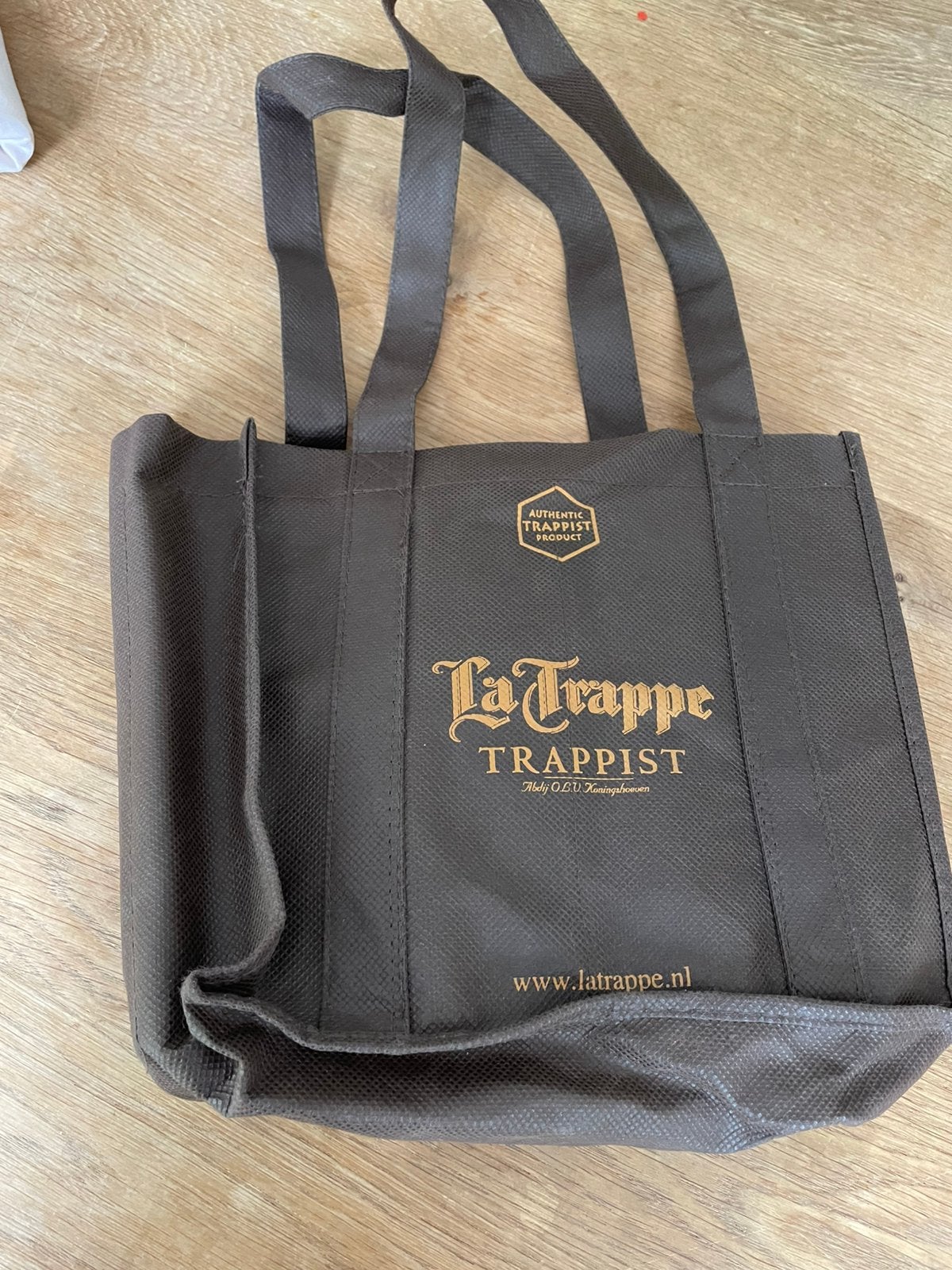 La Trappe kado tasje voor 8 flesjes bier, Verzamelen, Ophalen of Verzenden, Zo goed als nieuw, Flesje(s), La Trappe