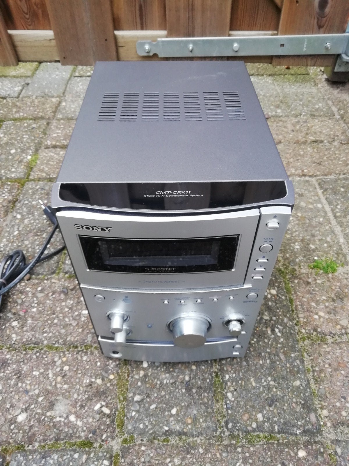 Sony CMT-CPX11 Micro Hi-Fi Component Systeem, Gebruikt, Ophalen of Verzenden, Cassettedeck, Microset