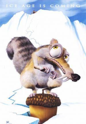 ICE   AGE      filmposter., Verzamelen, Rechthoekig Staand, Verzenden, Nieuw, A1 t/m A3