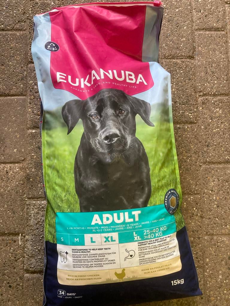 Eukanuba adult hondebrokken, Ophalen of Verzenden, Hond