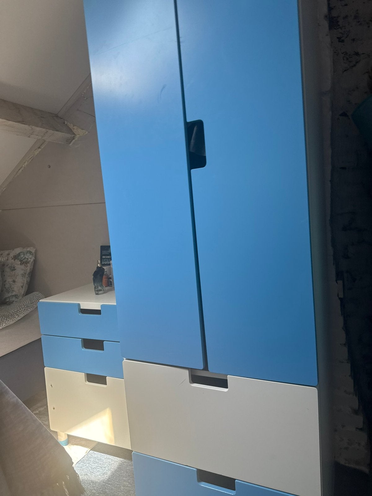 Ikea kleding kast met kastje, Ophalen, Gebruikt, 50 tot 100 cm, 150 tot 200 cm