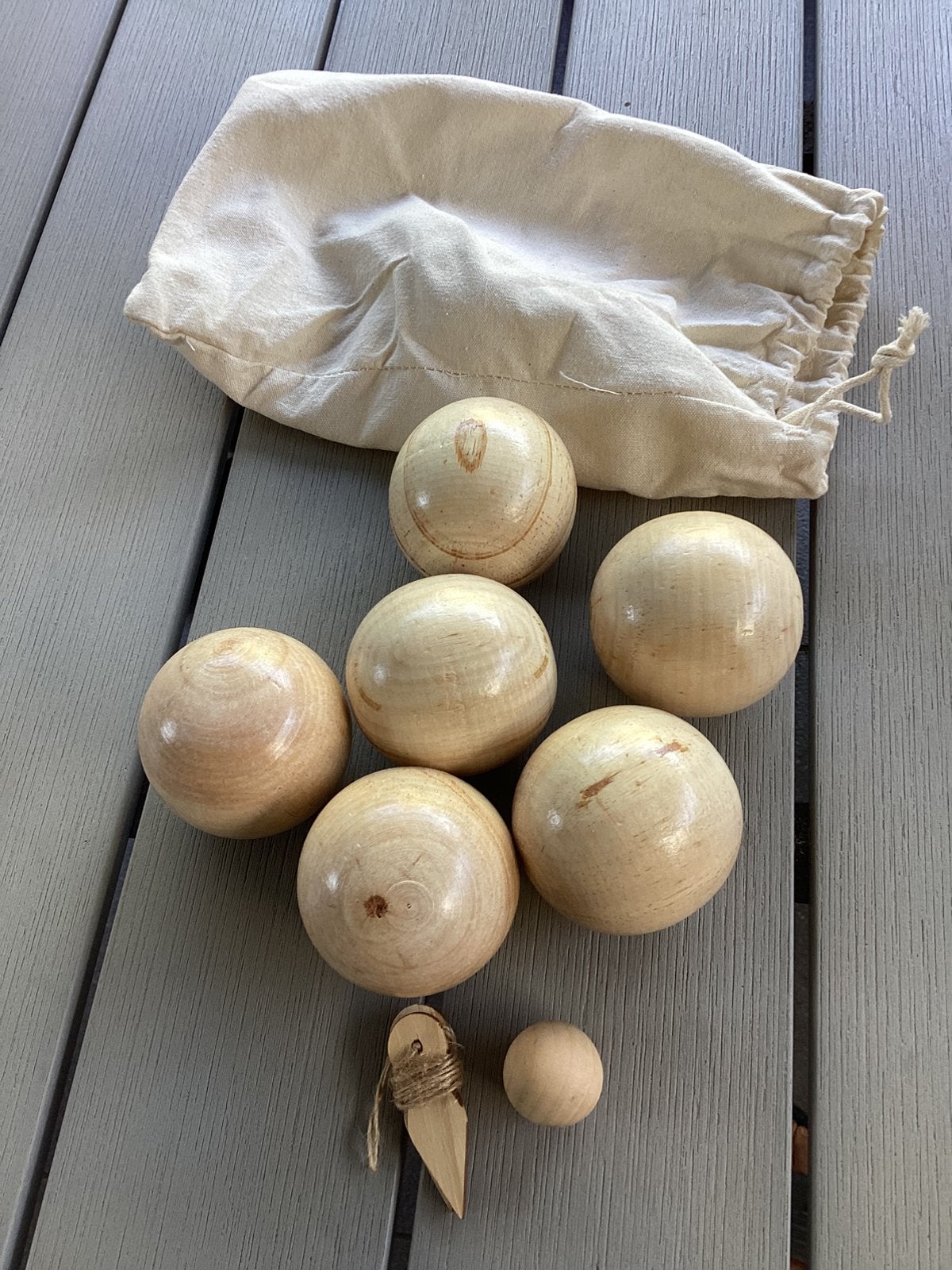 Houten Jue de boules set nieuw, Ophalen of Verzenden, Nieuw