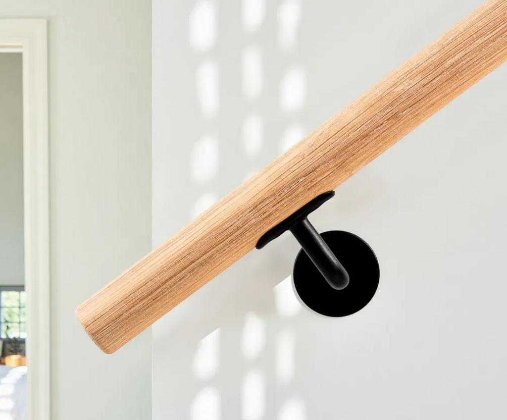 Prachtige eiken trapleuning + leuningdragers, In verpakking!, Ophalen, Nieuw, Trap, 2 tot 4 meter