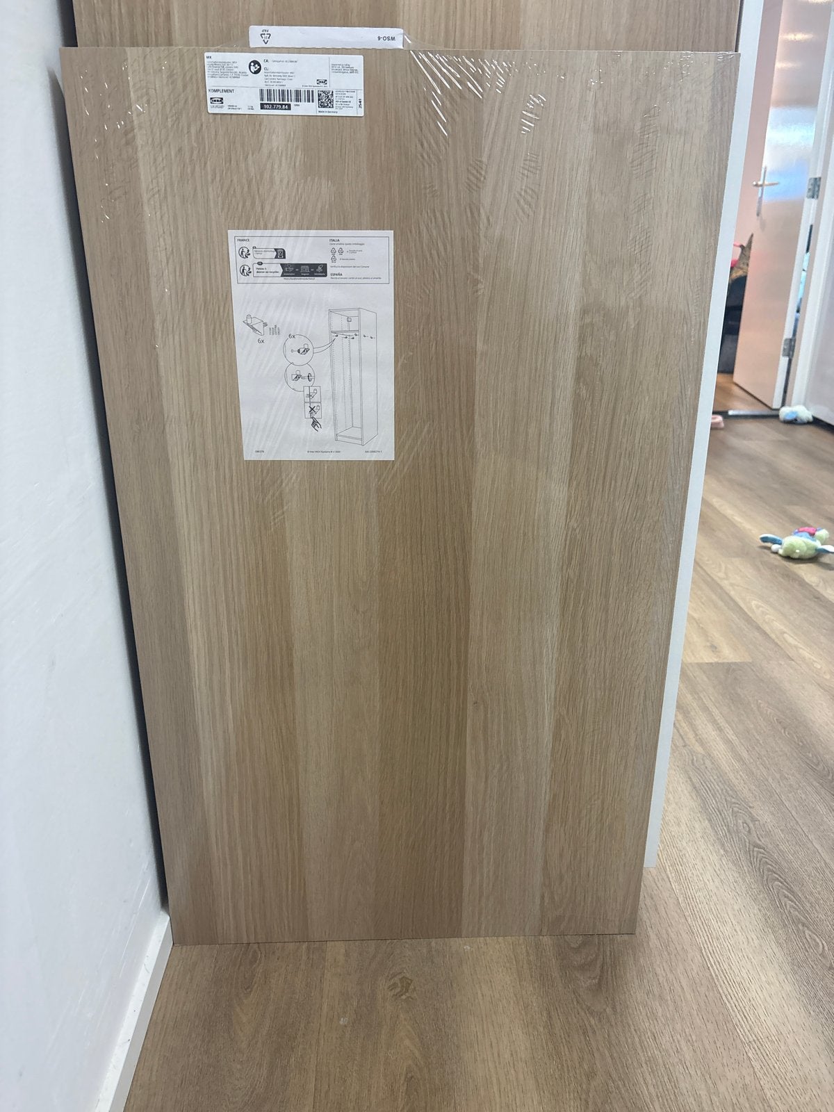 2x IKEA KOMPLEMENT Plank 100x58 cm - Nieuw in verpakking, Ophalen, Met plank(en), Nieuw, 50 tot 100 cm