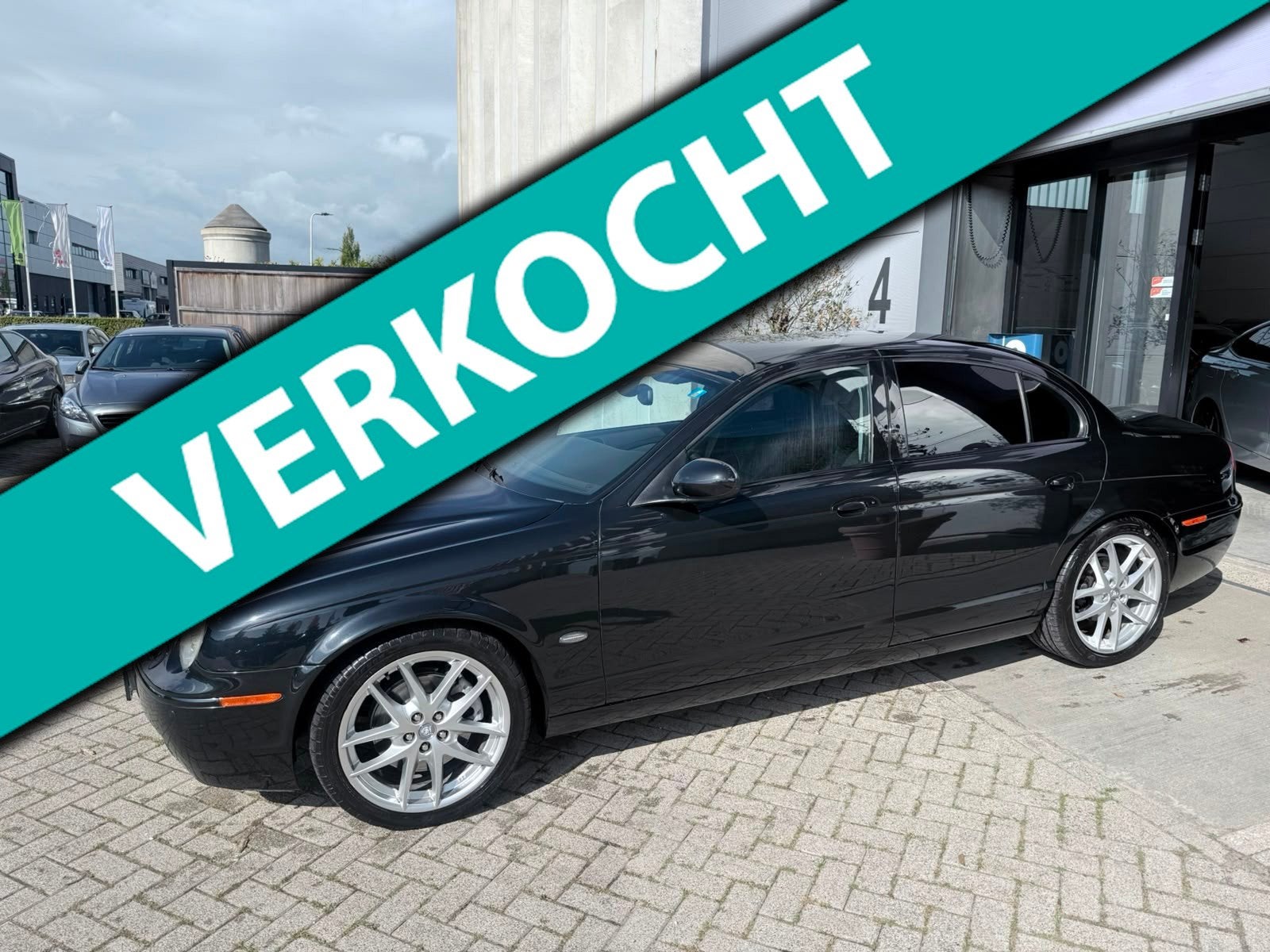 Jaguar S-type 3.0 V6 Executive ZEER MOOIE AUTO! INCL BTW! IN, Auto's, Automaat, Achterwielaandrijving, Zwart, 1850 kg