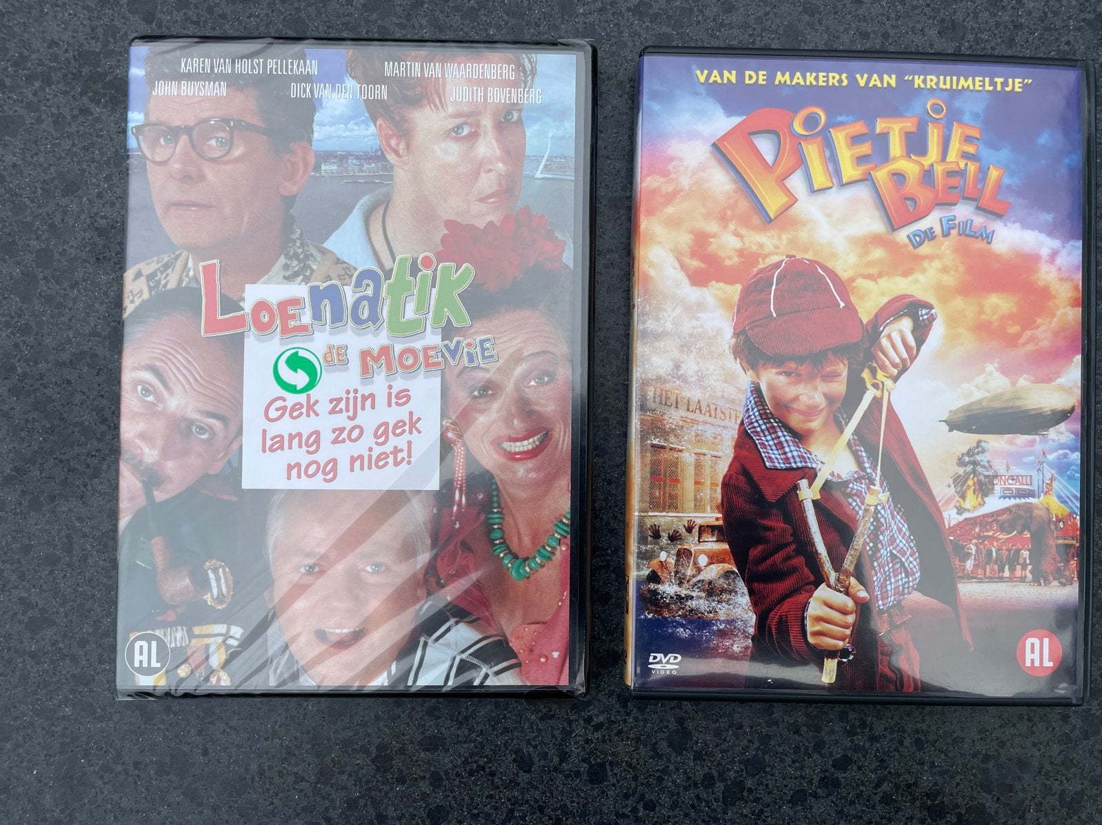 Loenatik De MoeVie & Pietje Bell De Film DVD's, Alle leeftijden, Nederlands, Zo goed als nieuw, Komedie