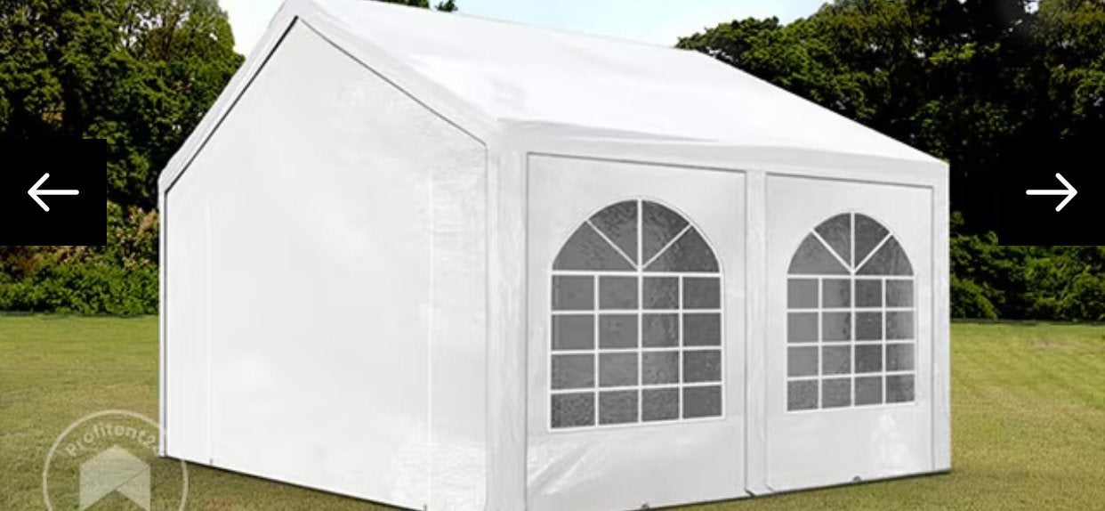 Partytent 4x4 white nieuw!!, Tuin en Terras, Partytenten, Ophalen, Partytent, Nieuw, 4 tot 6 meter
