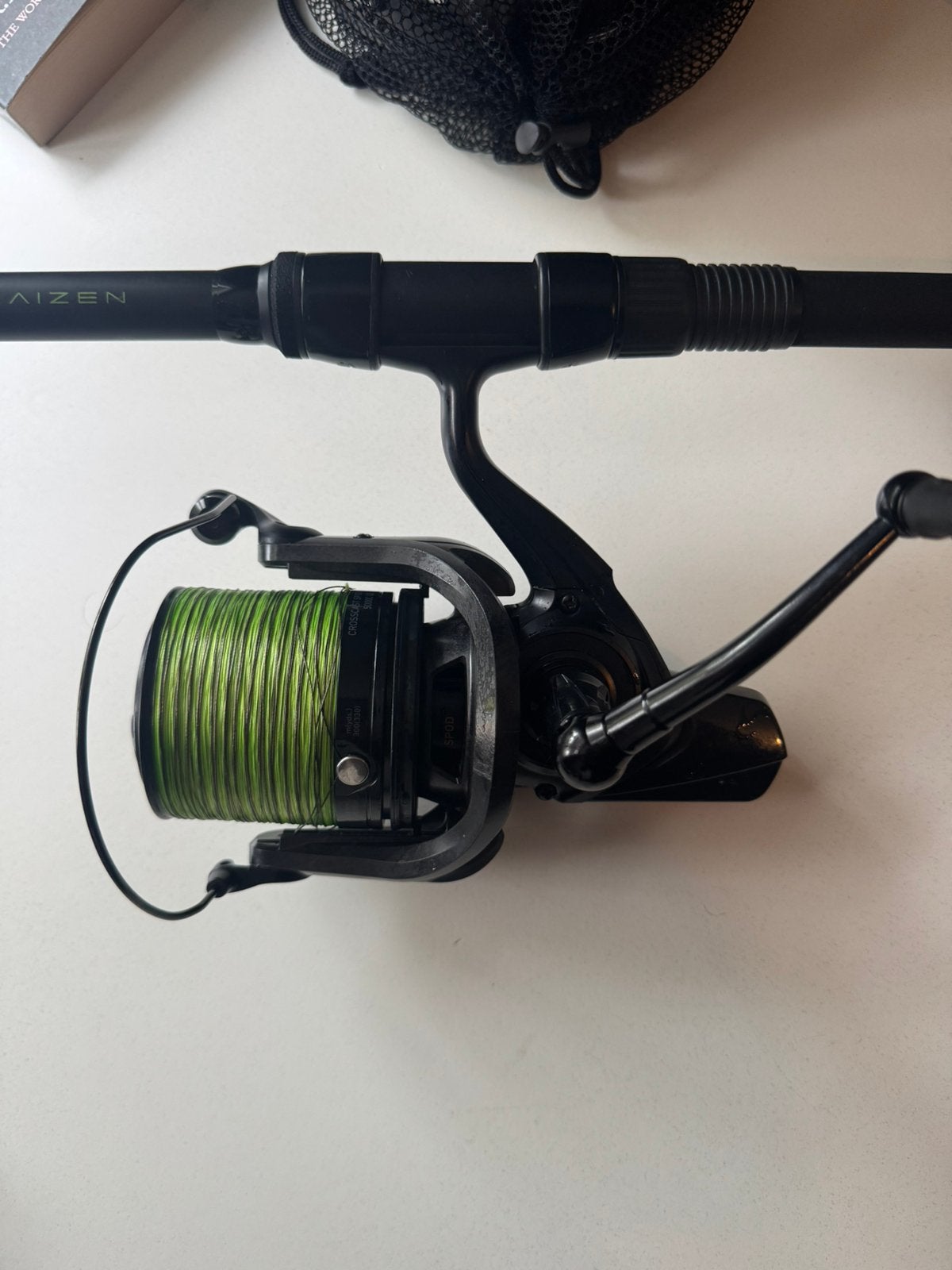 Korda Kaizen Green spod + Daiwa crosscast spod + Holdall, Ophalen, Zo goed als nieuw, Complete set