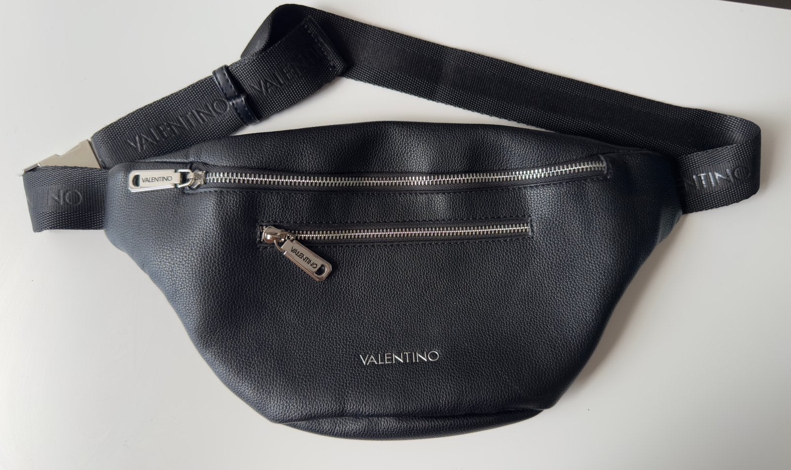 Valentino Bags Heuptas Zwart – Origineel, Ophalen of Verzenden, Zo goed als nieuw, Zwart, Overige merken