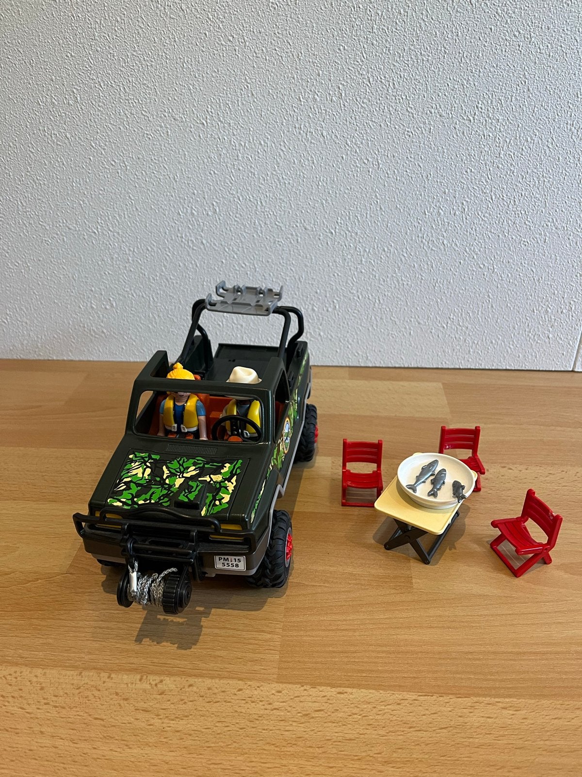 PLAYMOBIL Safari Jeep met accessoires, Ophalen of Verzenden, Gebruikt, Jongen of Meisje