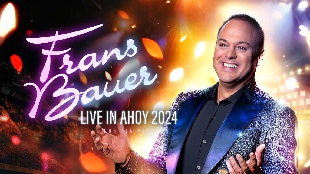 Frans Bauer in Ahoy 2024, Alle leeftijden, Ophalen of Verzenden, Nieuw in verpakking, Muziek en Concerten