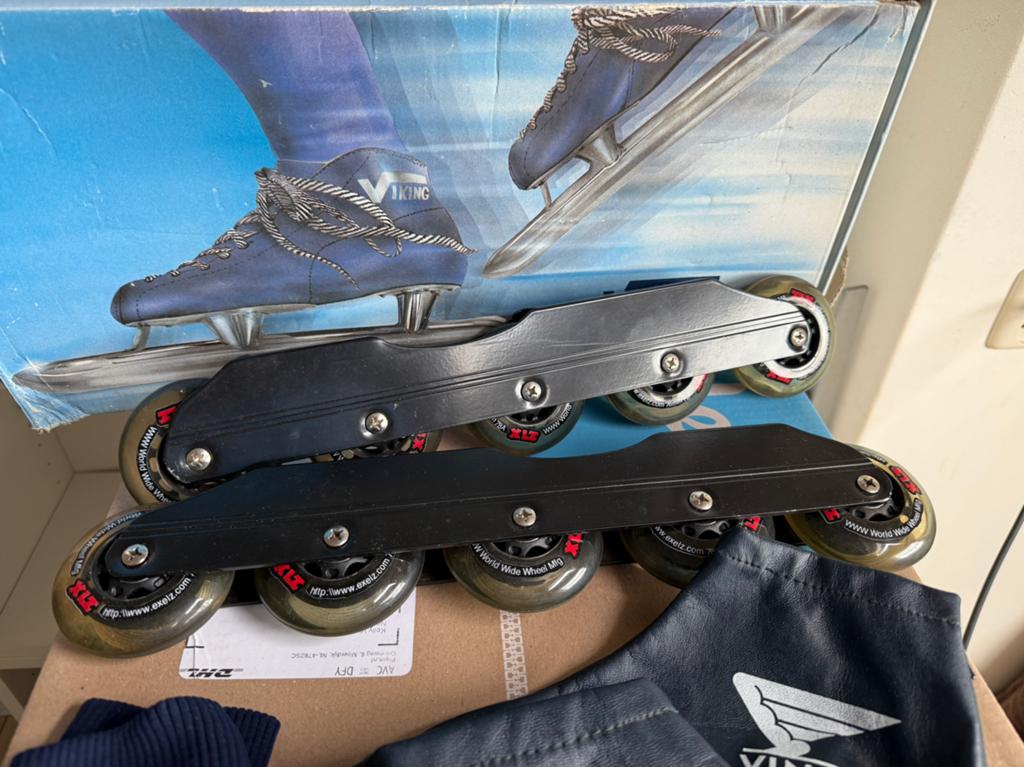 Inline skats frame 5 wheel WLZ, Sport en Fitness, Schaatsen, Ophalen, Zo goed als nieuw, Noren, Viking