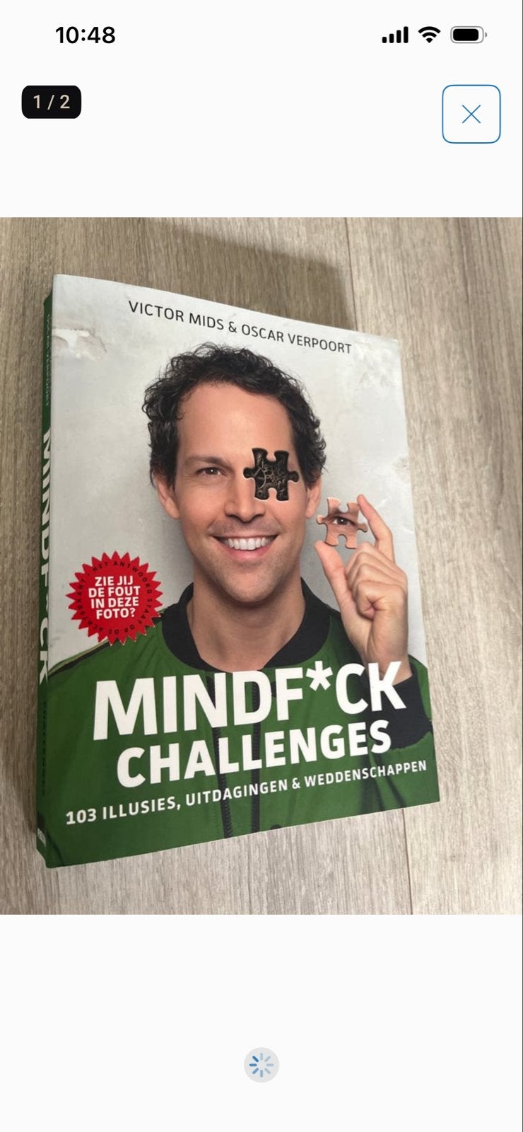 Mindf*ck Challenges - Victor Mids & Oscar Verpoort, Boeken, Ophalen of Verzenden, Zo goed als nieuw