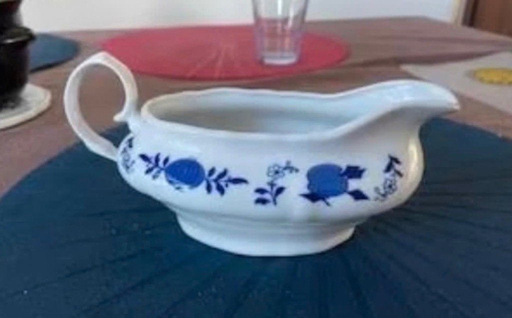 Zwiebelmuster juskom, Ophalen, Overige typen, Zo goed als nieuw, Overige stijlen