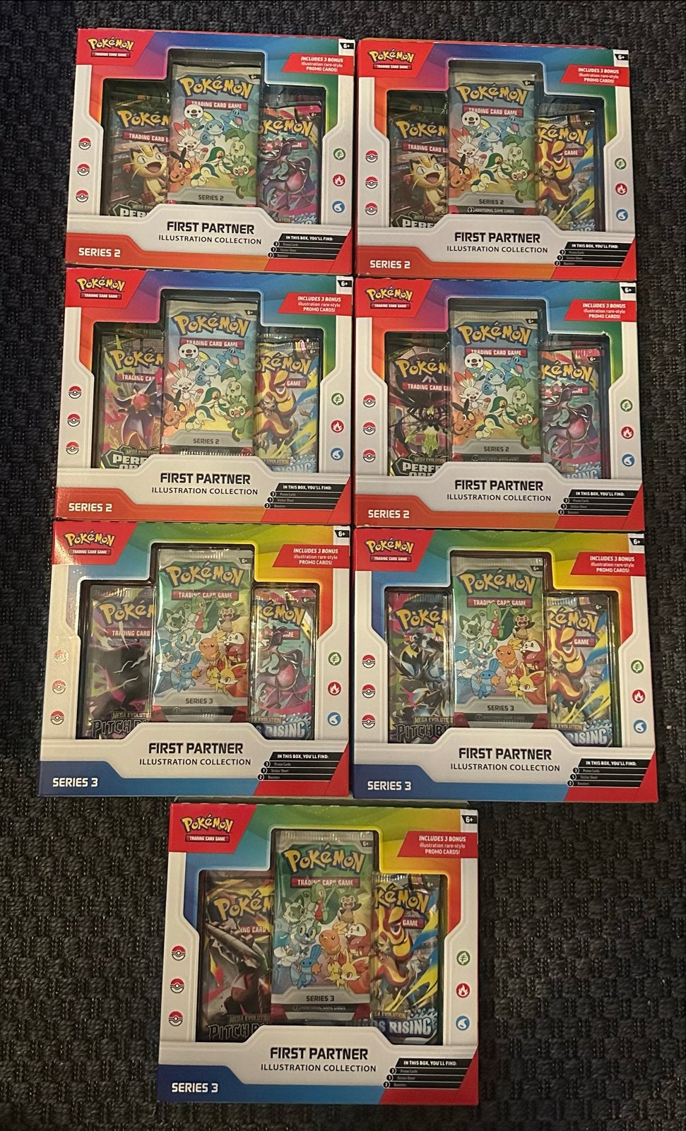 Pokémon First Partner Illustration Collection Series 2 & 3, Ophalen, Nieuw, Boosterbox