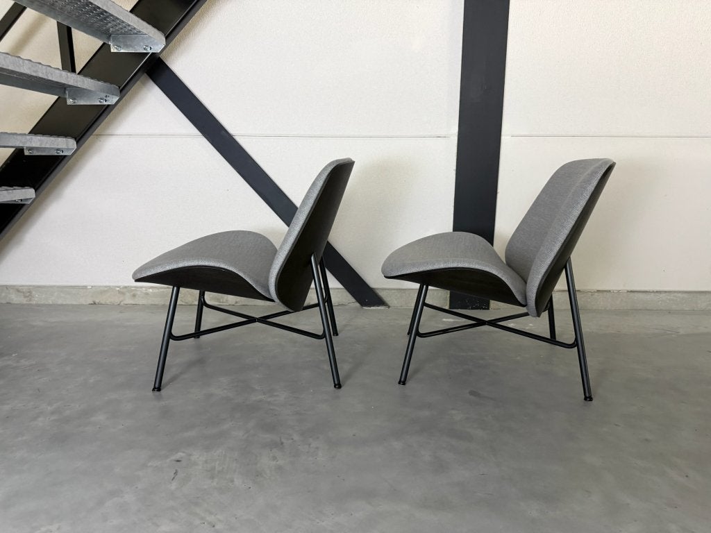 Pode by Leolux Nihan – set van 2 - Nieuwstaat, Ophalen, Leolux Artifort Jori, 75 tot 100 cm, Zo goed als nieuw