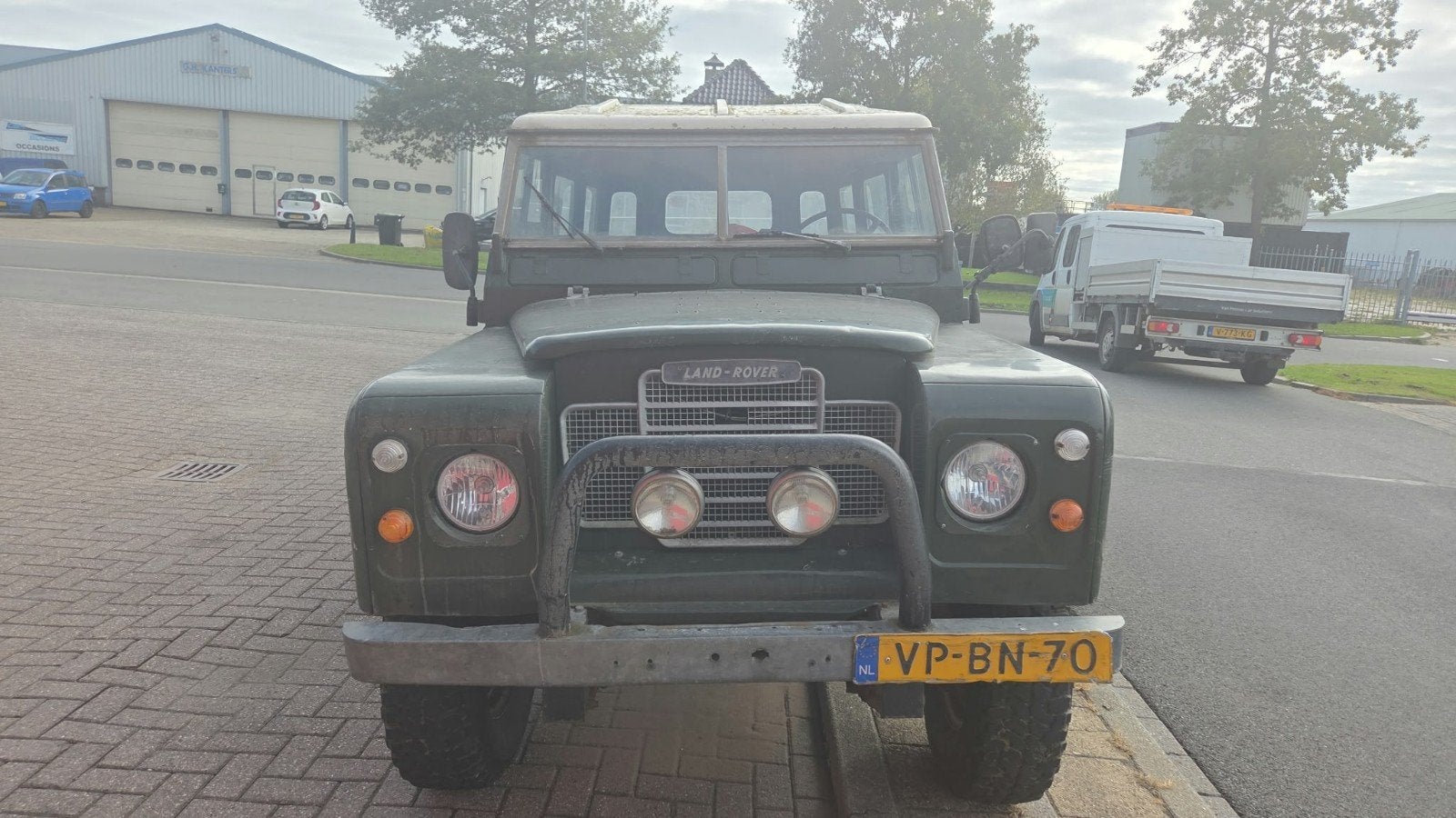 landrover 109 D (Santana), Land Rover, 750 kg, 68 pk, Grijs