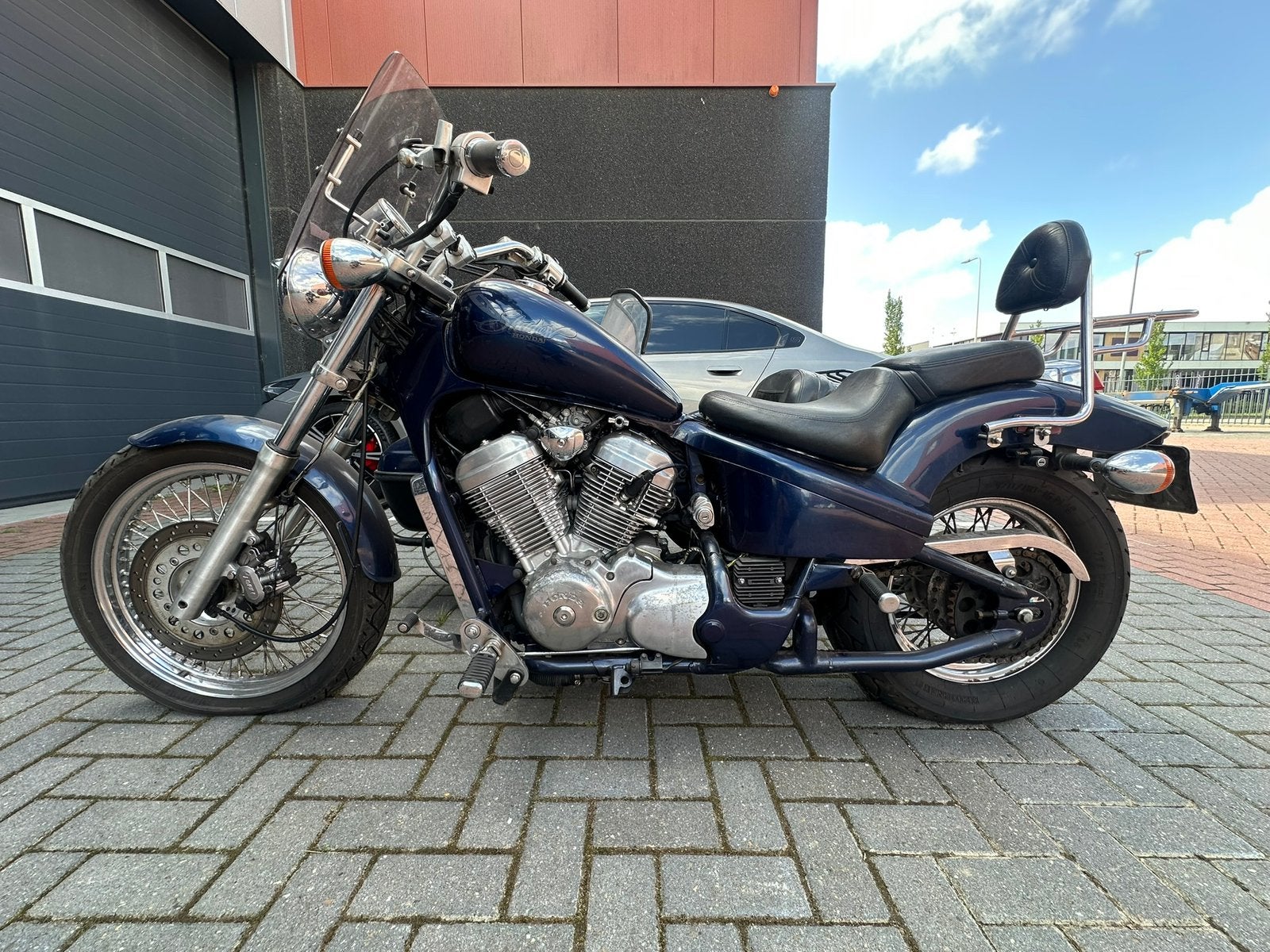 Honda VT 600 met zijspan, Motoren, NL Bobbers, 2 cilinders, Chopper, NL Bobbers