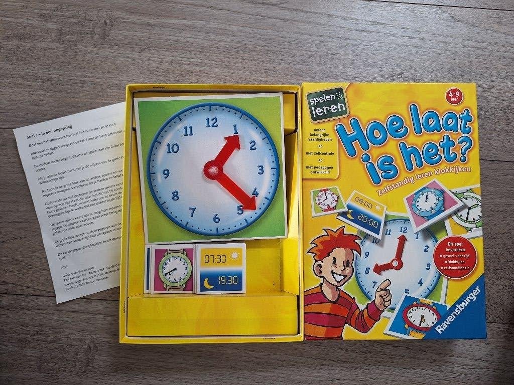 Spelend leren: Hoelaat is het?, Ophalen, Zo goed als nieuw