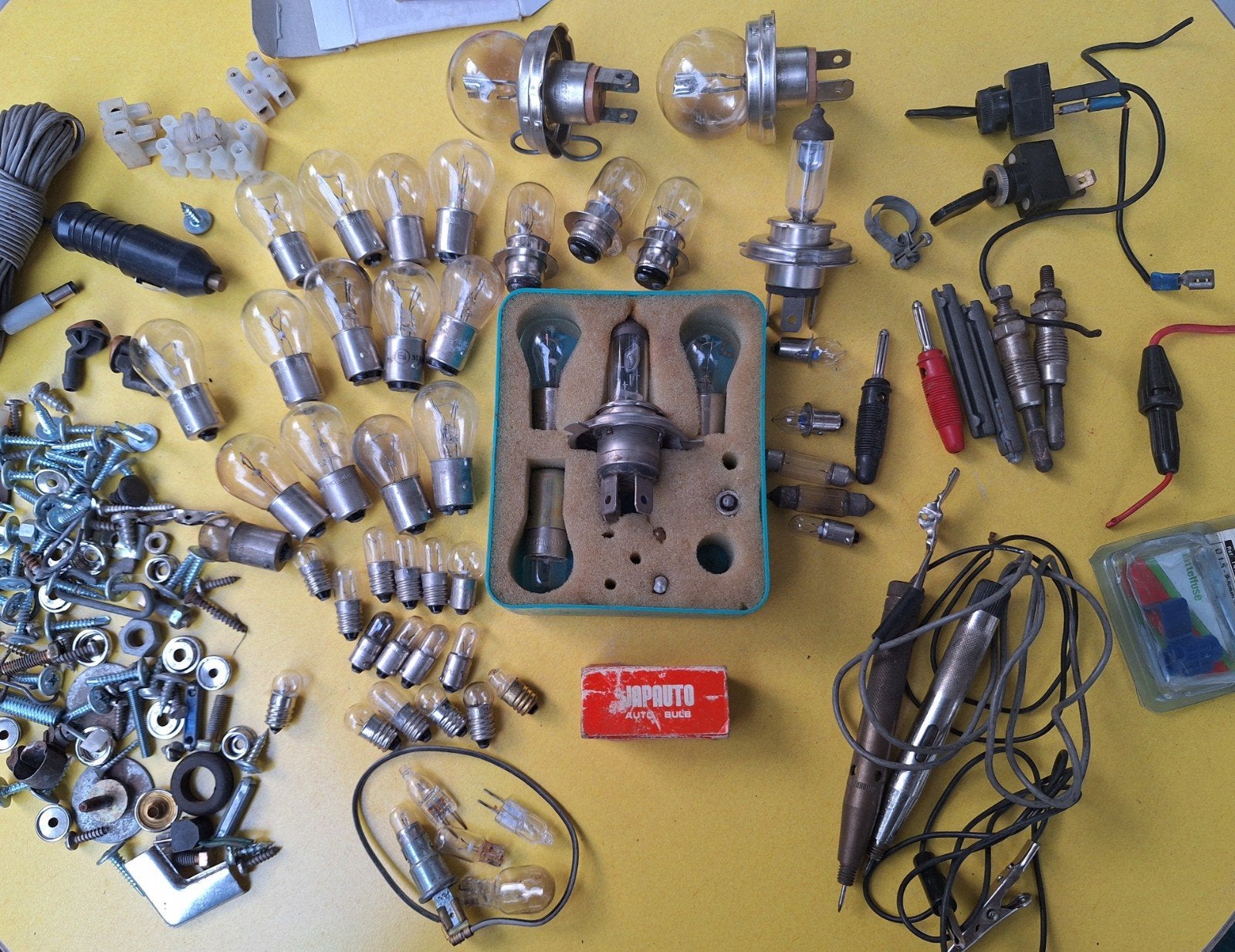 Schuurvondst Vintage Auto Onderdelen - Lampen, Bougies, etc., Ophalen of Verzenden, Gebruikt