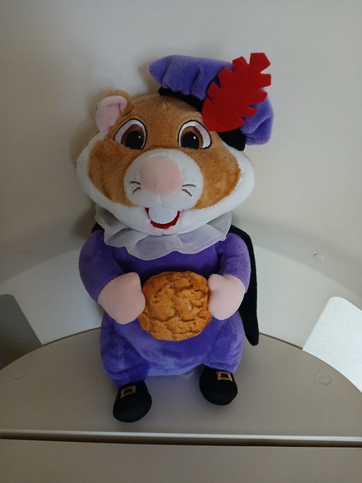 Piet Hamster met pepernoot knuffel, Ophalen of Verzenden, Zo goed als nieuw