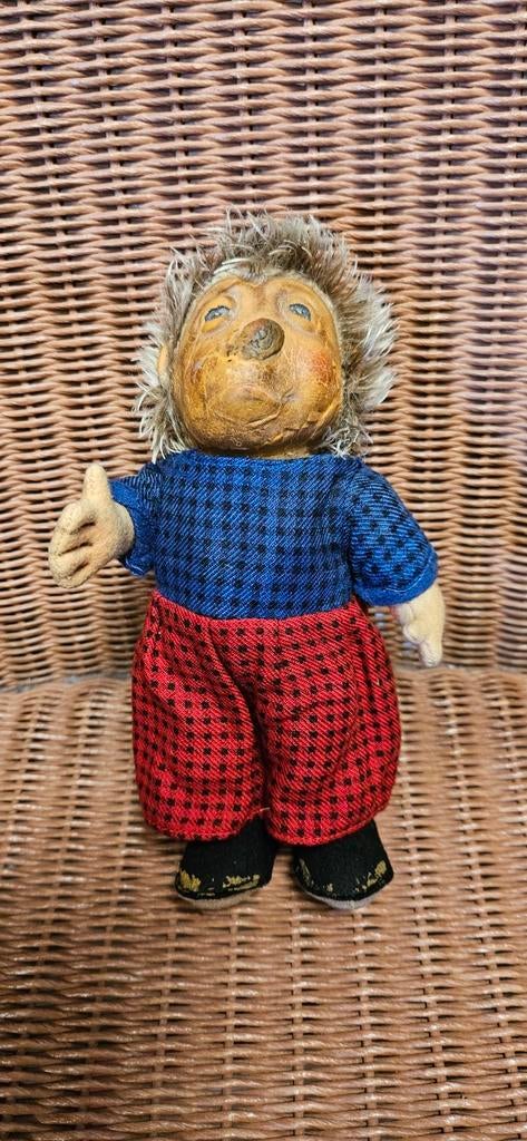 Steiff Micki egelpop, vintage, Ophalen of Verzenden, Gebruikt